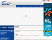 Tablet Screenshot of innerco.com